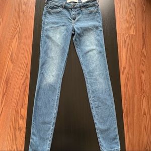HOLLISTER blue jean leggings 5L